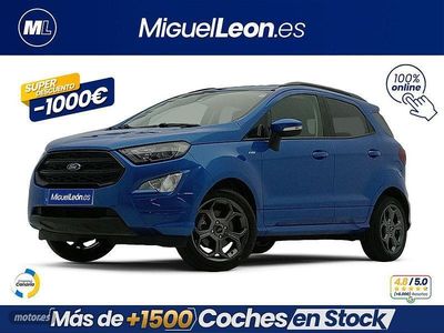 Azul Usado 2022 Ford Ecosport ST-Line SUV | 15.485 € (Precio justo)