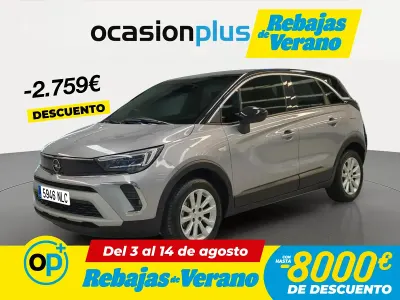 Usado Opel Crossland Edition 110 CV (80 kW) 2021 Gris SUV