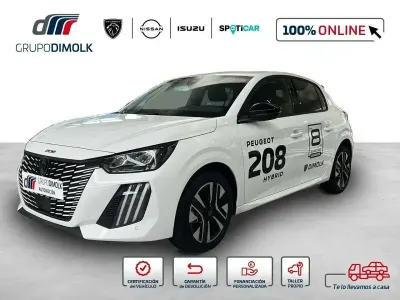 Usado Peugeot 208 Allure 110 CV (80 kW) 2025 Blanco Utilitario