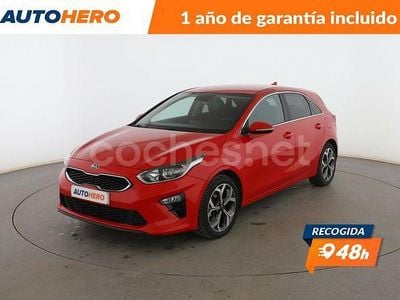 Usado Kia Ceed 100 CV (73 kW) 2019 Rojo Utilitario