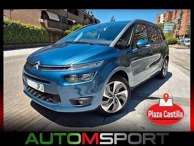 Usado Citroën Grand C4 Picasso Shine 150 CV (110 kW) 2016 Azul Monovolumen