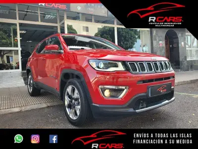 Usado Jeep Compass Limited 140 CV (102 kW) 2018 Rojo SUV