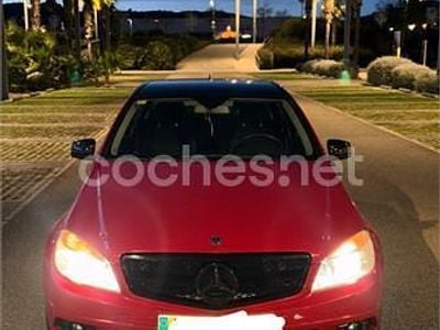 Usado Mercedes C220 Avantgarde 170 CV (125 kW) 2010 Rojo Berlina