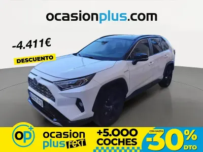 Usado Toyota RAV4 Hybrid 218 CV (160 kW) 2019 Blanco SUV
