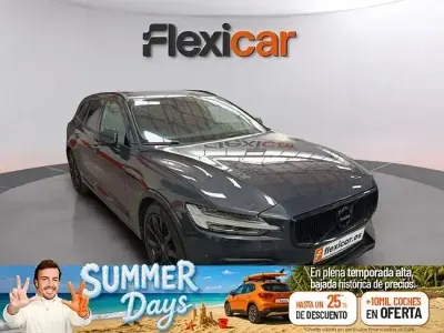 Usado Volvo V60 150 CV (110 kW) 2019 Gris Familiar