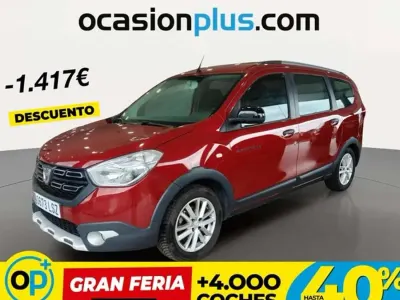 Usado Dacia Lodgy 116 CV (85 kW) 2021 Rojo Monovolumen
