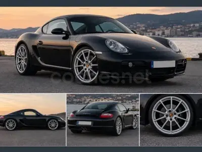 Usado Porsche Cayman 245 CV (180 kW) 2008 Negro Coupe