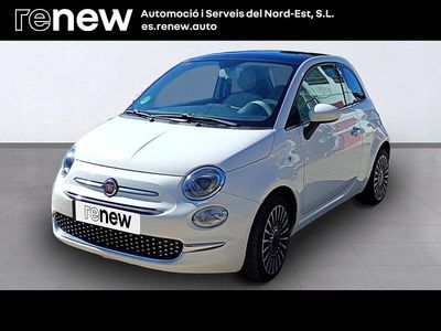 Usado Fiat 500 Lounge 85 CV (62 kW) 2017 Blanco Berlina
