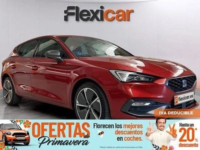 Usado Seat Leon FR 204 CV (150 kW) 2020 Rojo Berlina