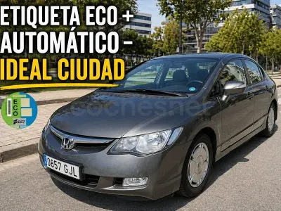 Usado Honda Civic Hybrid 115 CV (84 kW) 2008 Gris / plata Berlina