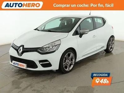 Begagnad Renault Clio IV GT 120 HK (88 kW) 2015 Vit Sedan
