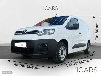Usado Citroën Berlingo 100 CV (73 kW) 2021 Blanco Monovolumen