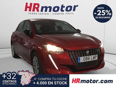 Usado Peugeot 208 Active 75 CV (55 kW) 2022 Rojo Utilitario