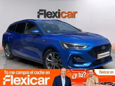 Usado Ford Focus ST-Line 125 CV (91 kW) 2024 Azul Berlina