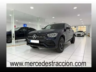 Usado Mercedes GLC300e 321 CV (236 kW) 2021 Azul Coupe
