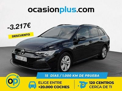 Negro Usado 2021 VW Golf VIII Familiar | 18.450 € (Precio justo)