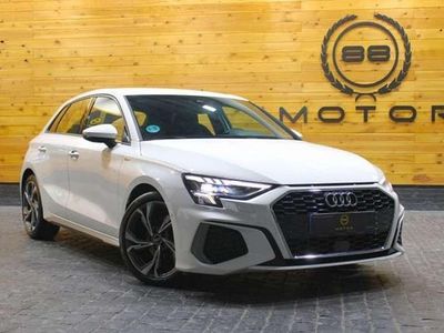Blanco Usado 2022 Audi A3 Sportback S-Line Utilitario | 25.470 € (Precio justo)