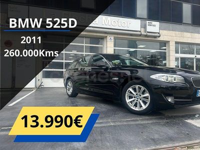 Usado BMW 525 204 CV (150 kW) 2011 Azul Familiar