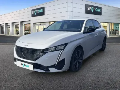 Usado Peugeot 308 Allure 130 CV (95 kW) 2022 Blanco Berlina