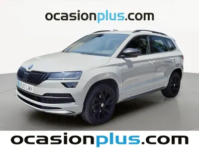 Usado Skoda Karoq SportLine 150 CV (110 kW) 2021 Gris SUV
