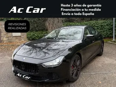 Usado Maserati Ghibli 275 CV (202 kW) 2017 Negro Berlina
