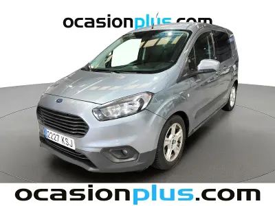 Usado Ford Transit Trend 102 CV (75 kW) 2018 Azul Familiar