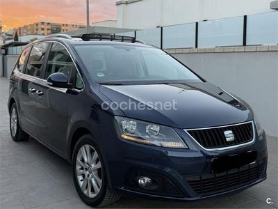 Usado Seat Alhambra Style 177 CV (130 kW) 2014 Azul Monovolumen