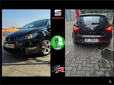Usado Seat Ibiza SC FR 105 CV (77 kW) 2015 Negro Utilitario