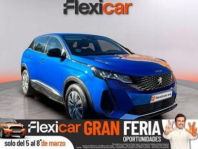 Usado Peugeot 3008 Active 130 CV (95 kW) 2022 Azul SUV