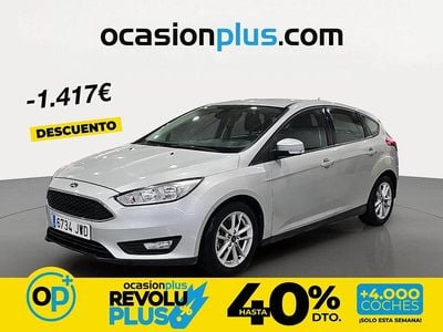 Usado Ford Focus Trend+ 125 CV (91 kW) 2017 Gris Berlina