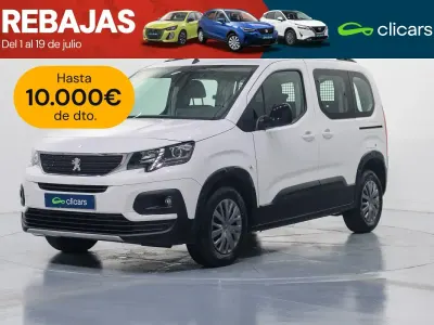Usado Peugeot Rifter Allure 100 CV (73 kW) 2022 Blanco Monovolumen