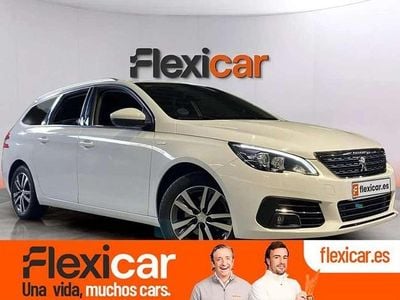 Usado Peugeot 308 SW Style 131 CV (96 kW) 2021 Blanco Familiar