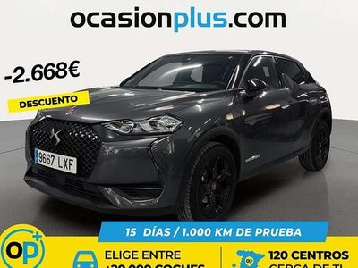 Usado DS Automobiles DS3 Crossback Performance 111 CV (81 kW) 2022 Gris SUV