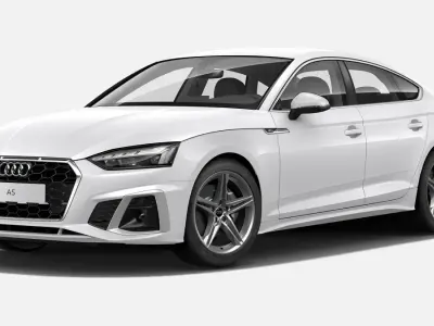 Usado Audi A5 S-Line 204 CV (150 kW) 2021 Blanco Coupe