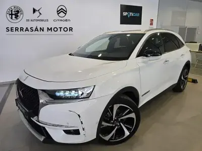 Usado DS Automobiles DS7 Crossback Grand Chic 225 CV (165 kW) 2018 Blanco SUV