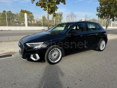 Usado Audi A3 116 CV (85 kW) 2021 Negro Berlina