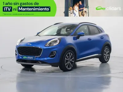 Usado Ford Puma Titanium 125 CV (91 kW) 2022 Azul SUV