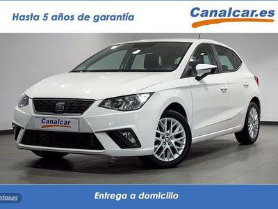 Usado Seat Ibiza Style 95 CV (69 kW) 2018 Blanco Utilitario