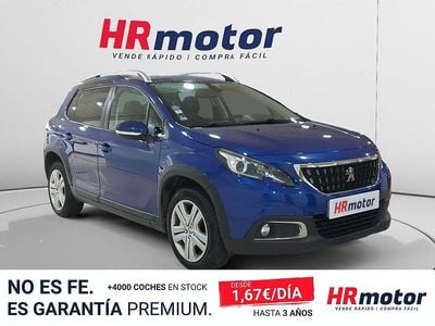 Usado Peugeot 2008 Signature Sky 110 CV (80 kW) 2019 Azul SUV