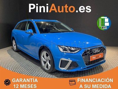 Usado Audi A4 S-Line 204 CV (150 kW) 2021 Azul Familiar