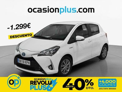 Usado Toyota Yaris Hybrid Active 100 CV (73 kW) 2018 Blanco