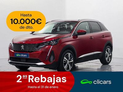 Rojo Usado 2021 Peugeot 3008 Allure SUV | 17.490 € (Precio justo)