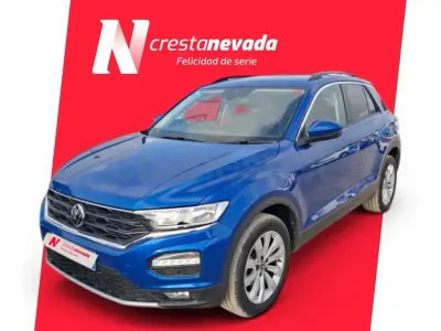 Usado VW T-Roc Advance 115 CV (84 kW) 2021 Azul SUV