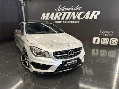 Usado Mercedes CLA250 AMG line 211 CV (155 kW) 2013 Gris / plata Coupe