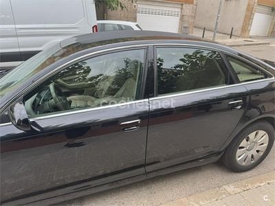 Usado Audi A6 140 CV (102 kW) 2005 Negro Berlina