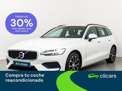 Blanco Usado 2021 Volvo V60 Momentum Familiar | 31.990 € (Un poco caro)