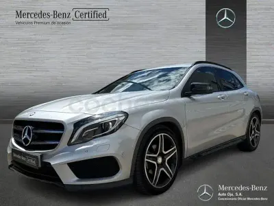 Usado Mercedes GLA200 AMG line 136 CV (100 kW) 2014 Gris / plata SUV