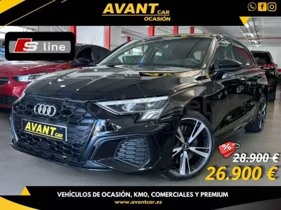 Usado Audi A3 Sport 245 CV (180 kW) 2021 Negro Berlina