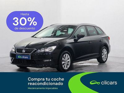 Usado Seat Leon Style 115 CV (84 kW) 2019 Negro Familiar