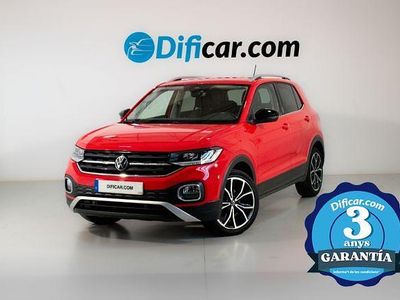 Usado VW T-Cross Sportline 110 CV (80 kW) 2021 Rojo SUV